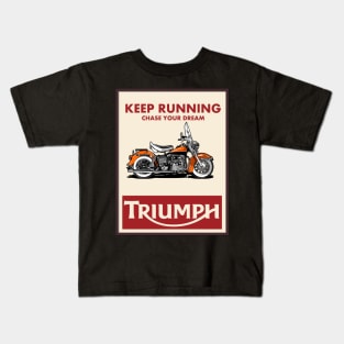 Keep Running Chase Your Dream Kids T-Shirt